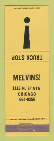 Matchbook Cover - Melvins! Chicago IL WEAR