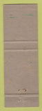 Matchbook Cover - Perkins Americana Civil War Sumner MS WORN