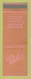 Matchbook Cover - Paoli's Restaurant San Francisco CA WEAR