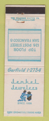 Matchbook Cover - Jenkel Jewelry San Francisco CA