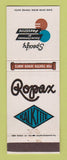 Matchbook Cover - Popox Sewer Joints Presstite St Louis MO