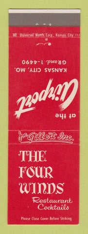 Matchbook Cover - Four Winds Restaurant Kansas City MO The Airport