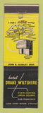 Matchbook Cover - Hotel Drake Wiltshire San Francisco CA