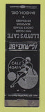 Matchbook Cover - Lloyd's Cafe Bandon OR girlie WEAR