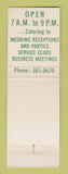 Matchbook Cover - Miller's Restaurant Toledo OH