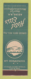 Matchbook Cover - Hotel Ellis Keene NH Mount Monadnock DD Bean