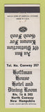 Matchbook Cover - Hoffman House Hotel North Conway NH