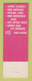 Matchbook Cover - Nonotuck Savings Bank Northampton MA