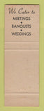 Matchbook Cover - Peacock Inn Princeton NJ