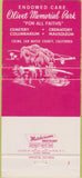 Matchbook Cover - Olivet Memorial Park Colma CA 30 Strike