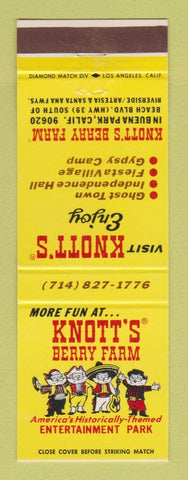 Matchbook Cover - Knott's Berry Farm Buena Park CA