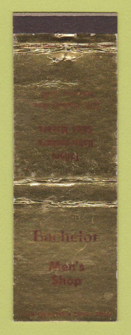 Matchbook Cover - Bachelor Men's Clothes Berkeley CA WEAR
