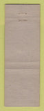 Matchbook Cover - Vogue Restaurant Antioch CA WEAR
