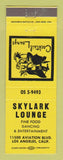 Matchbook Cover - Skylark Lounge Los Angeles CA