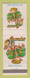 Matchbook Cover - Consuelo's La Mesa Ocean Beach Hillcrest CA Mexican Food