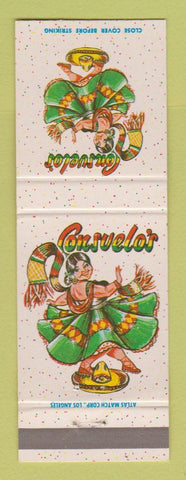 Matchbook Cover - Consuelo's La Mesa Ocean Beach Hillcrest CA Mexican Food