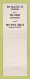 Matchbook Cover - The Garret Campbell CA restaurant