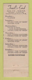 Matchbook Cover - Trail's End Restaurant Oakland CA