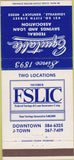 Matchbook Cover - Equitable Federal Savings Loan Louisville KY 30 Strike