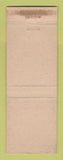 Matchbook Cover - Orinda Country Club CA WEAR