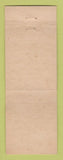 Matchbook Cover - The Bali Oakland CA Acorn Room