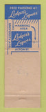 Matchbook Cover - Ledger's Liquor Store Berkeley CA