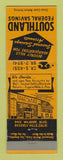 Matchbook Cover - Southland Federal Savings Bank Beverly Hills CA
