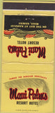 Matchbook Cover - Maui Palms Resort Hotel Maui HI WEAR 30 Strike