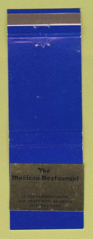 Matchbook Cover - The Mexican Restaurant San Francisco CA STICKER