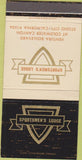 Matchbook Cover - Sportsmen's Lodge Studio City CA WEAR 30 Strike