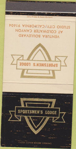 Matchbook Cover - Sportsmen's Lodge Studio City CA WEAR 30 Strike