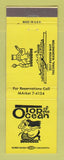 Matchbook Cover - Top of the Ocean Tacoma WA