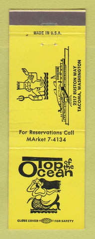Matchbook Cover - Top of the Ocean Tacoma WA