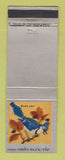 Matchbook Cover - Ohio Blue Tip Matches Blue Jay Bird