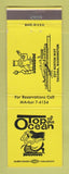 Matchbook Cover - Top of the Ocean Tacoma WA