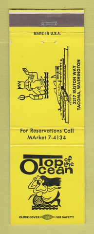 Matchbook Cover - Top of the Ocean Tacoma WA