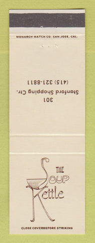 Matchbook Cover - The Soup Kettle Stanford Palo Alto CA
