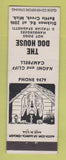 Matchbook Cover - The Dog House Battle Creek MI restaurant