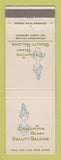 Matchbook Cover - Crowning Glory Beauty Salon girlie