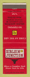 Matchbook Cover - Sirloin Junction Restaurant Decatur GA