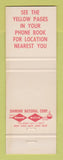 Matchbook Cover - Straw Hat Pizza Palace Restaurant