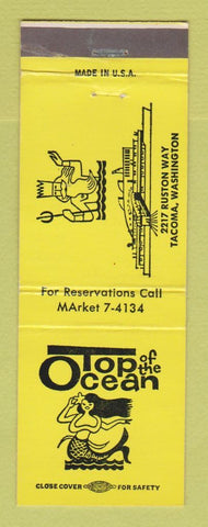 Matchbook Cover - Top of the Ocean Tacoma WA