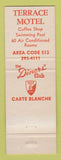 Matchbook Cover - Terrace Motel Dayton OH