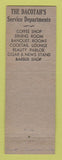 Matchbook Cover - Dacotah Hotel Grand Forks ND