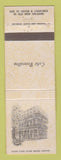 Matchbook Cover - Cafe Pontalba New Orleans LA