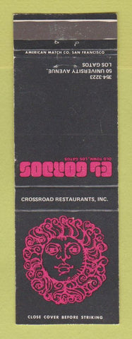 Matchbook Cover - El Gordos Restaurant Los Gatos CA