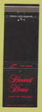 Matchbook Cover - Harvest House King of Prussia PA