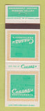 Matchbook Cover - Caesar's Restaurants Mission Valley CA La Mesa San Diego