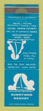 Matchbook Cover - Sunnyside Resort Tahoe City CA WEAR