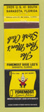 Matchbook Cover - Foremost Liquor Stores  bar Dixie Lee's Sarasota FL